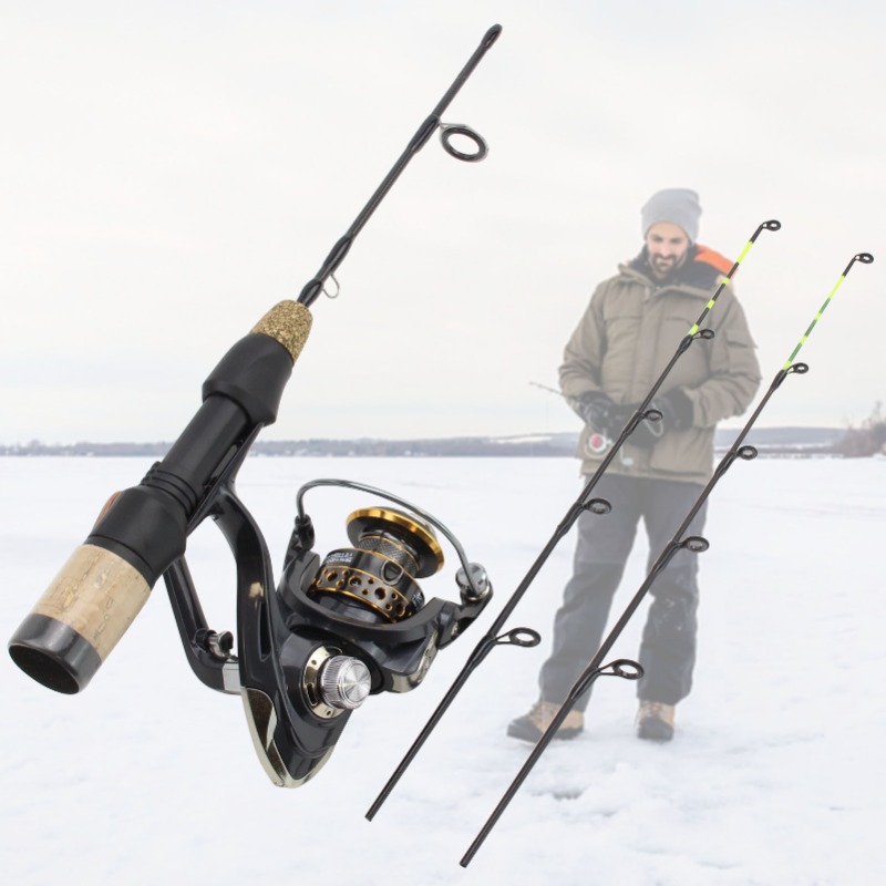 Ice Fishing Tip Up - 60 centimetri 2 Punte Rod Reel