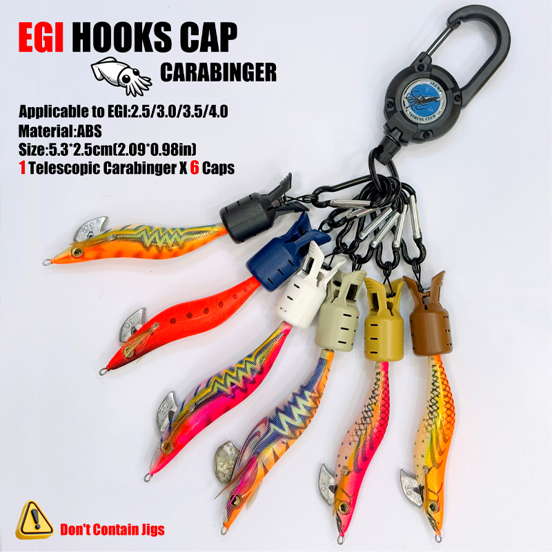 Calamari Jig Hook Caps e Mosch - Fishing Equipment Carp recensione e prezzo