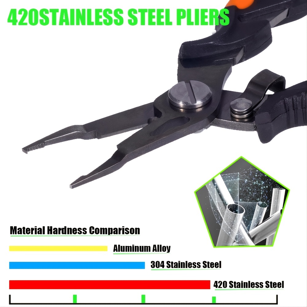 1 pezzo: pinza da pesca in acc - Fishing Equipment Price recensione e prezzo