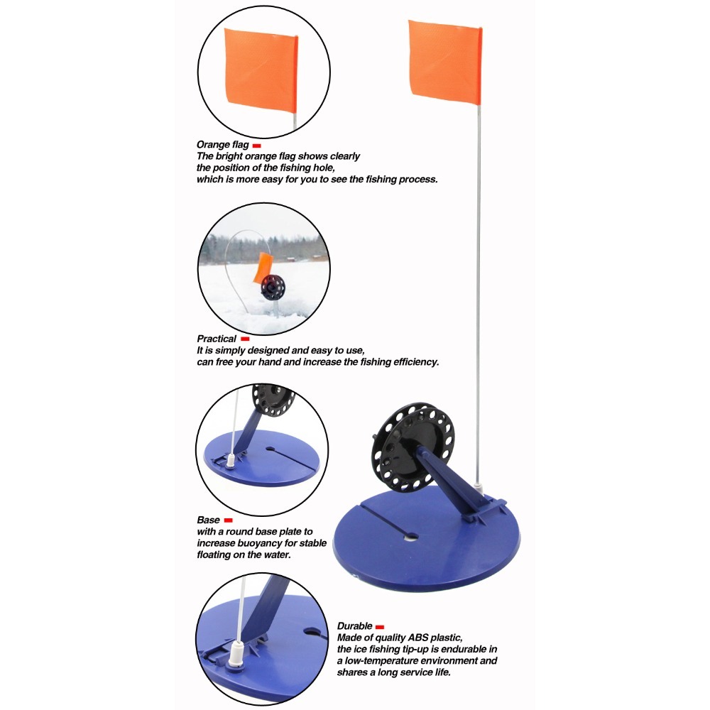 Piattaforma automatica per la  - Ice Fishing Tip Up recensione e prezzo